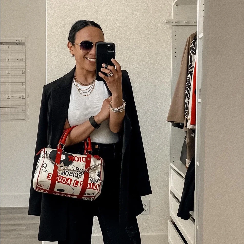 Dior Limited Edition Hardcore Piercing Boston Bag - Picture 12 of 15